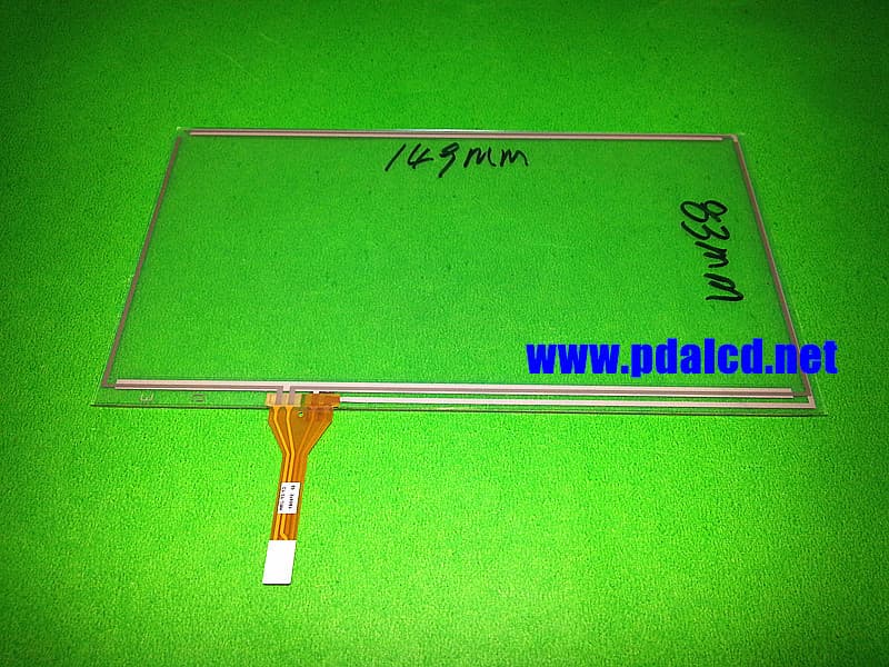 6_1inch A061VW01 V0 4 wire touch screen digitizer panel